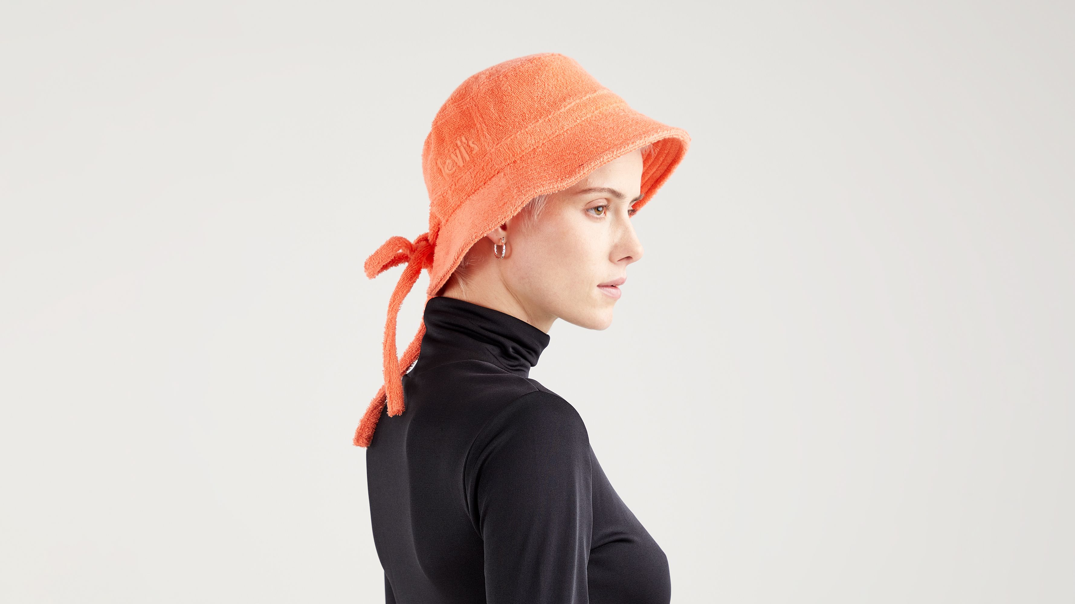 Bob jersey French Terry - Light Orange - Orange