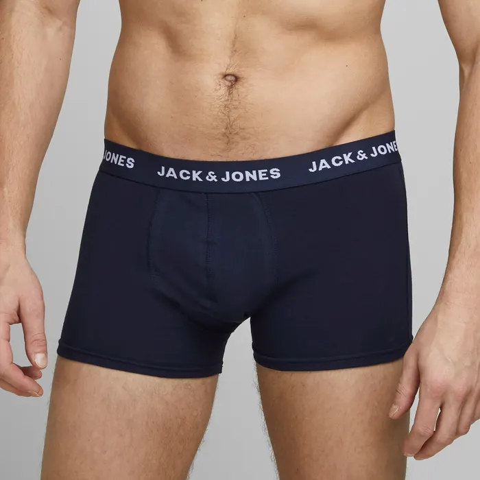 Jack & Jones Basic Plain Trunks Boxershorts Heren (5-pack)