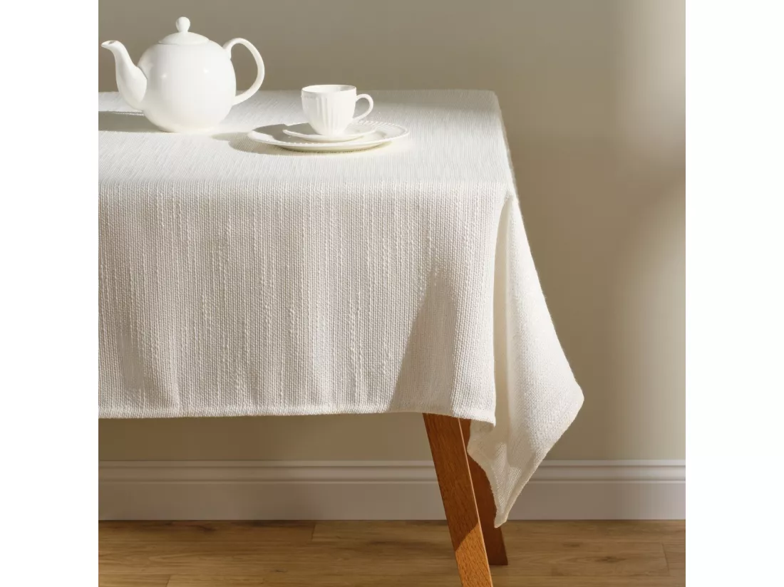 Nappe Cedar écru moyen 130 x 180