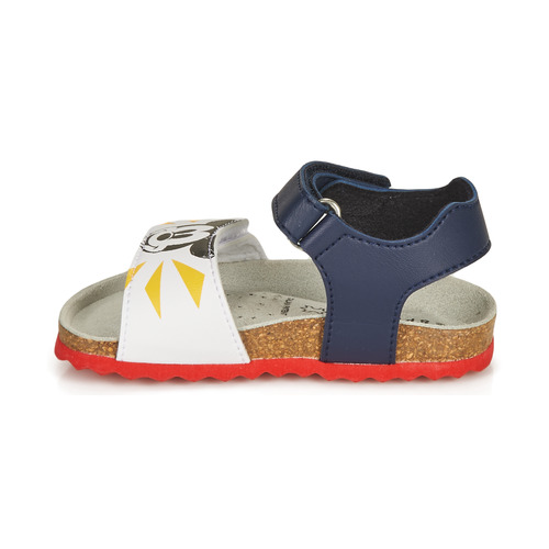Geox - SANDAL CHALKI BOY - Marine / Blanc