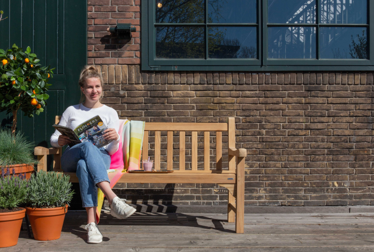 Fritz Hansen England tuinbank 152