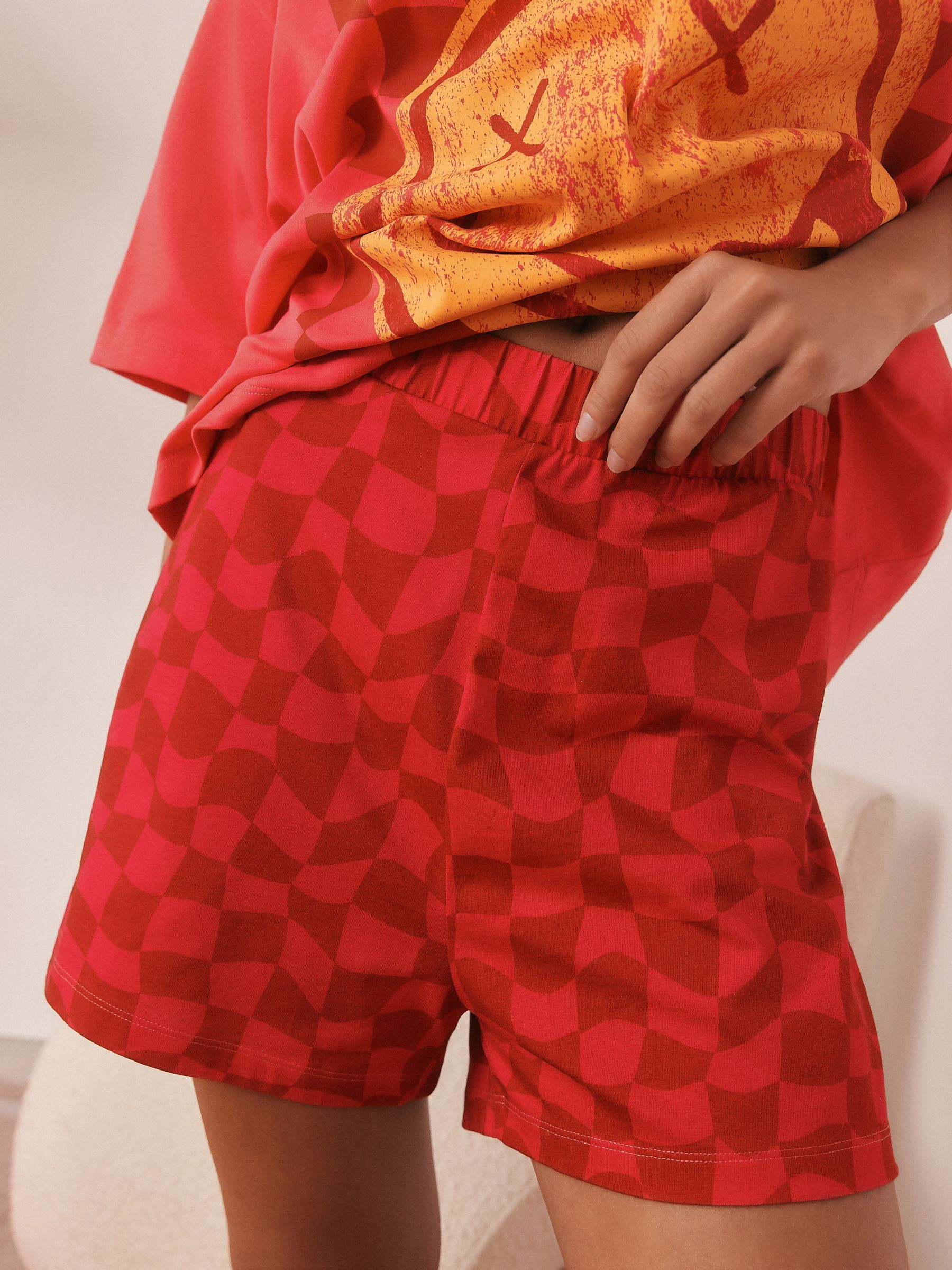 Roze - Nirvana Cotton Short Pyjamas Set