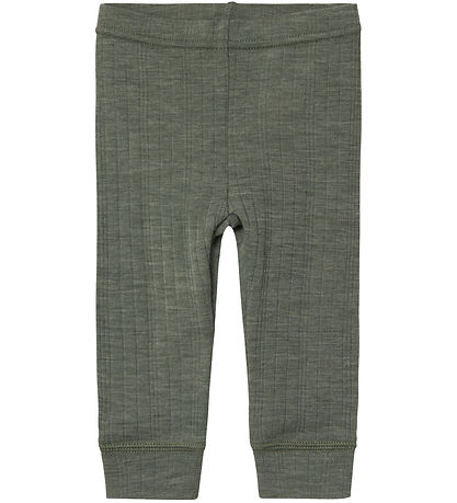 Name It Leggings - Wolle - Noos - NbmWang - Glühbasilikum