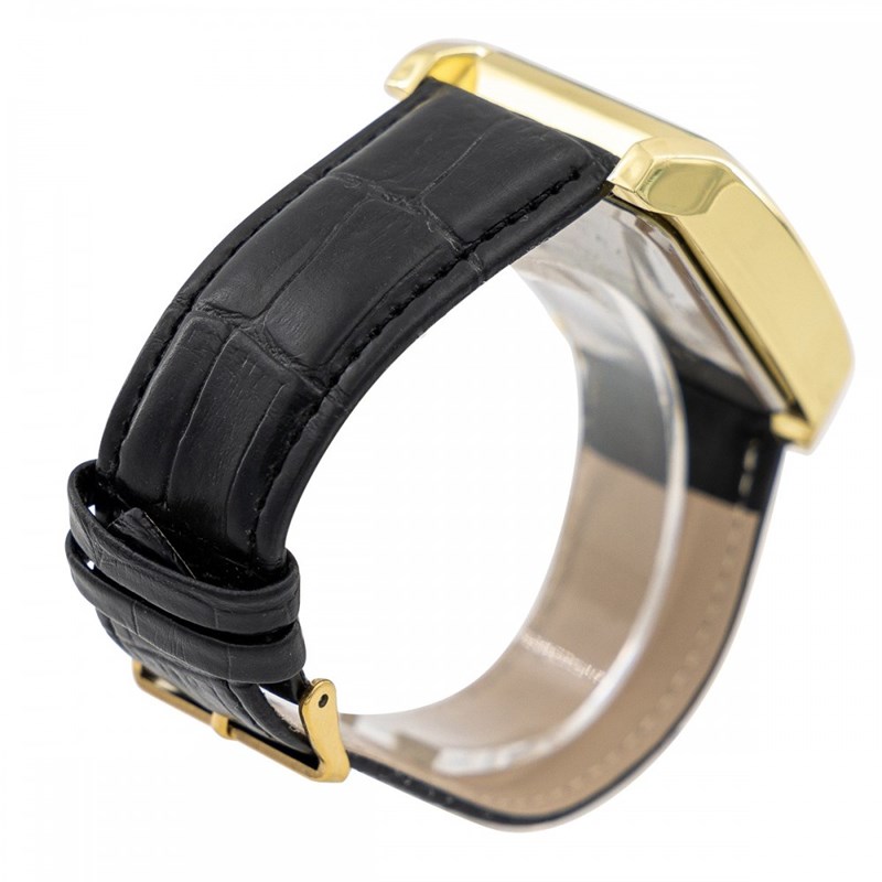 Montre Homme M. JOHN bracelet Cuir Noir
