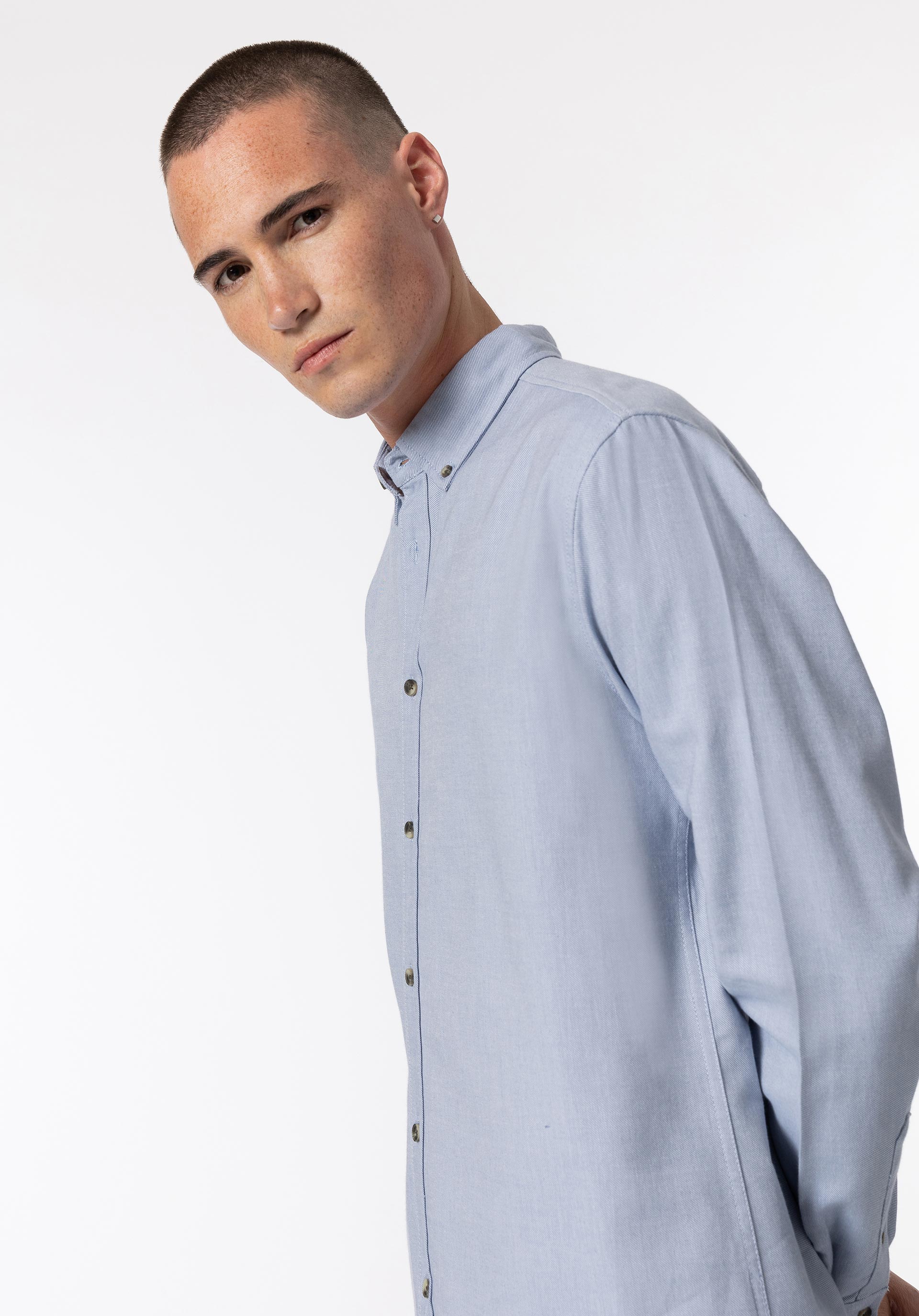 Camisa Slim Fit Twill