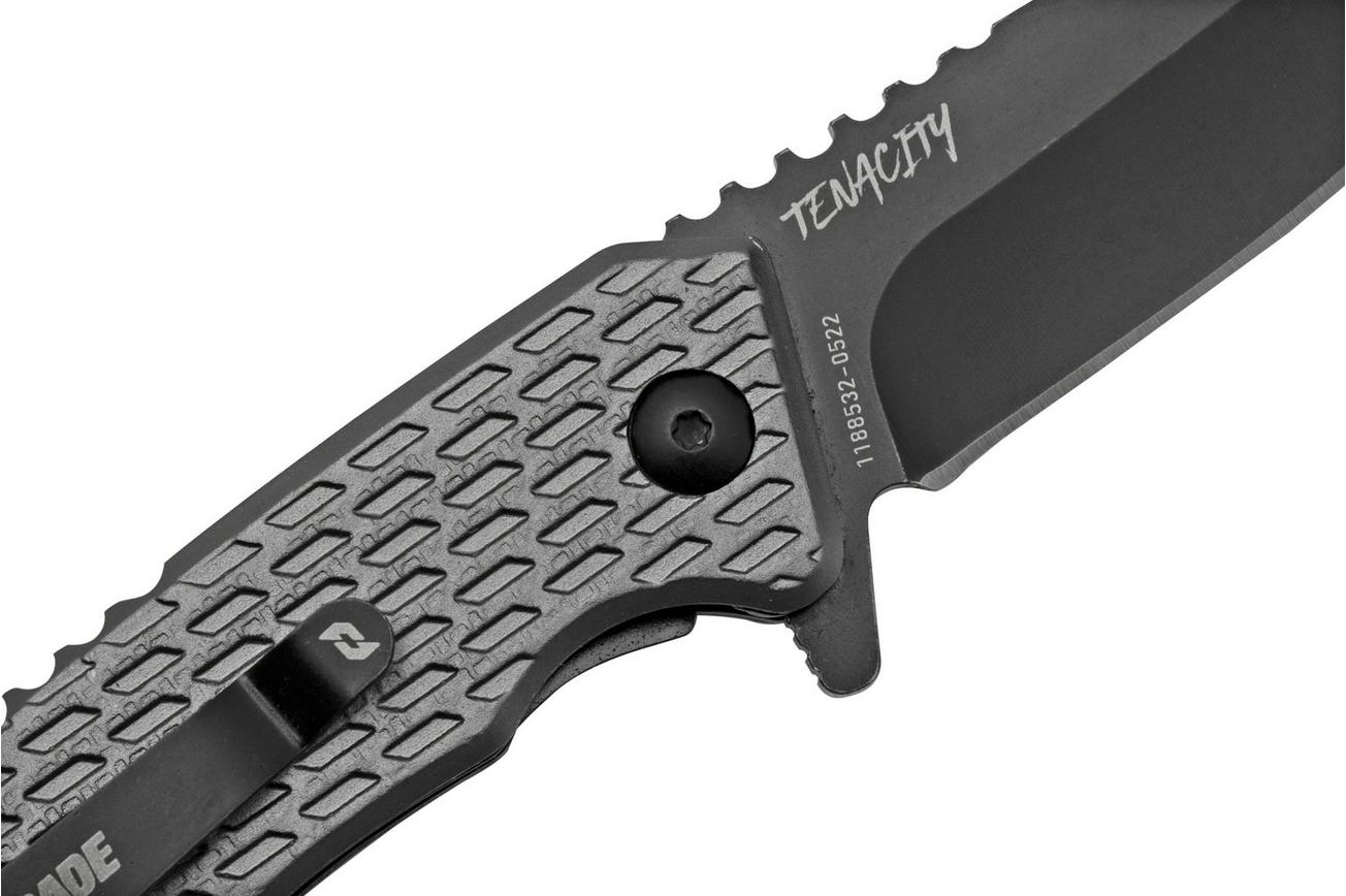 Schrade Tenacity 1159313, grijs aluminium, zakmes