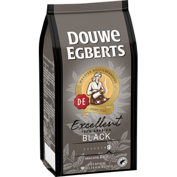 Douwe Egberts Excellent Black Filtermaling 250 g