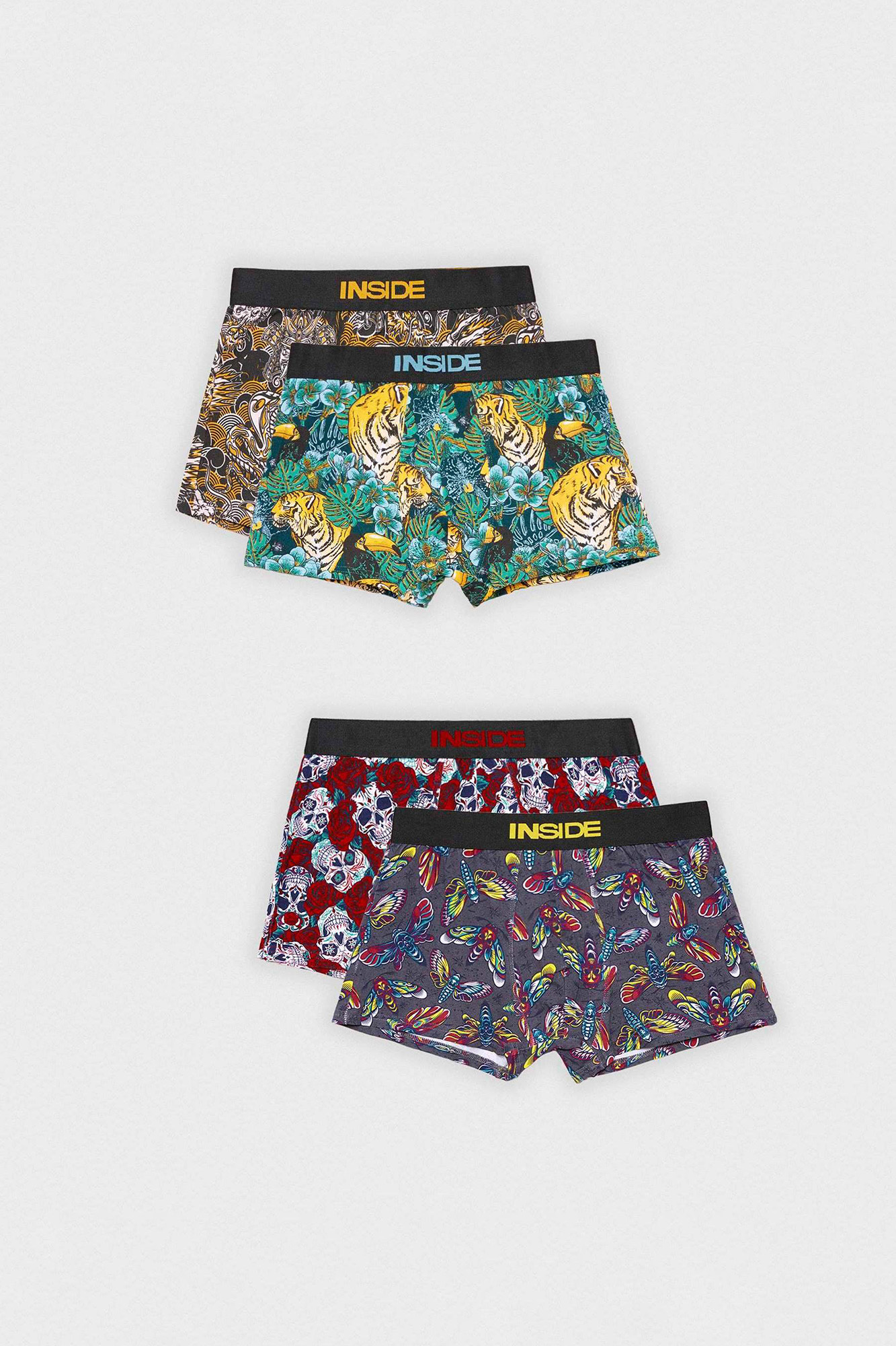 Cuecas boxer com estampa