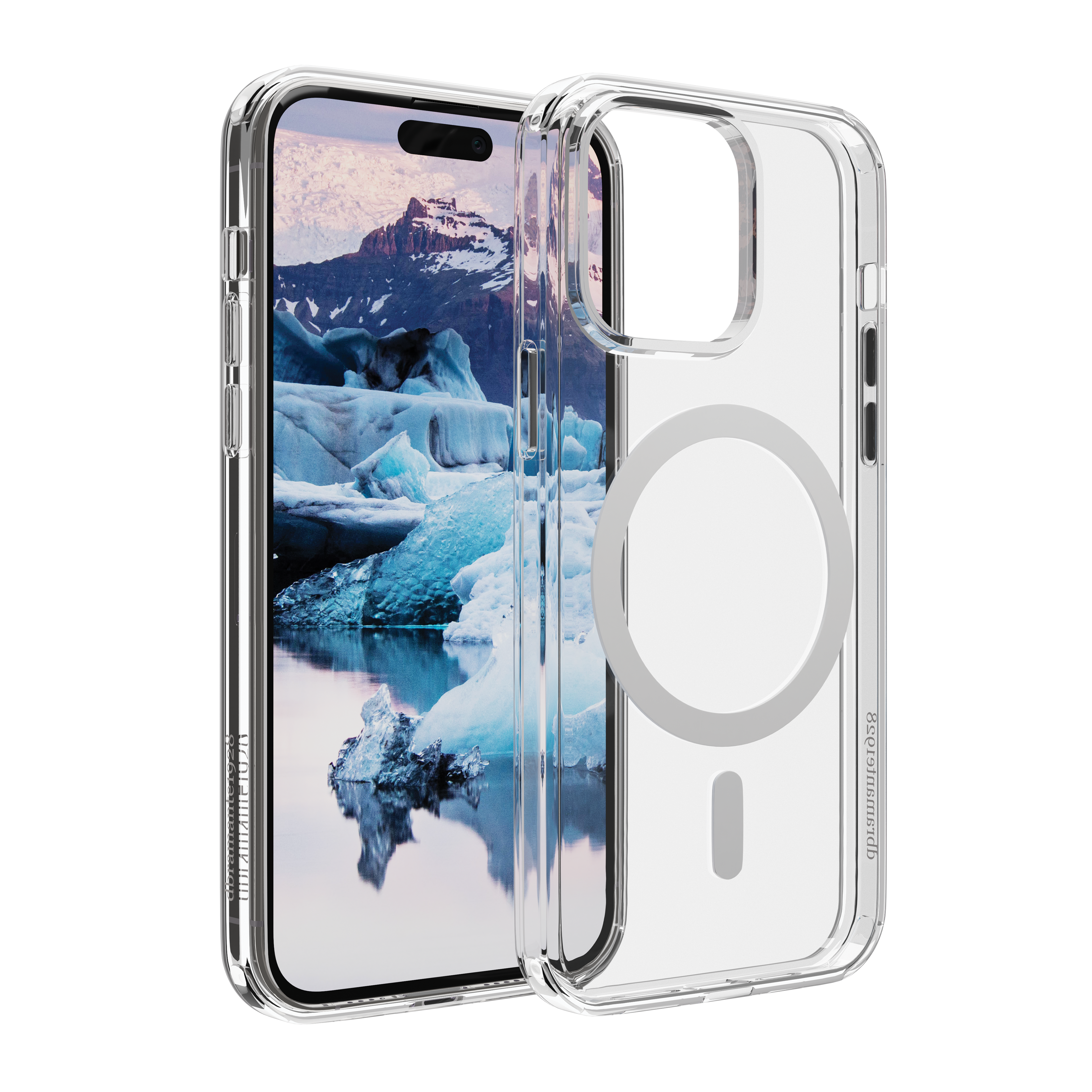 iPhone 15 Pro Hardcase Hülle Clear Case Iceland Pro MagSafe Recycled (IM61CL001854) - Transparent