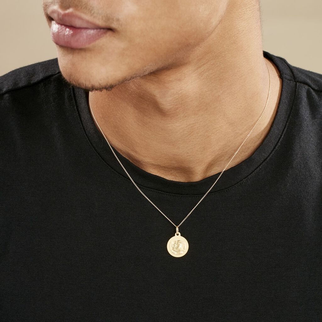 Médaille Or Jaune Saint Antoine