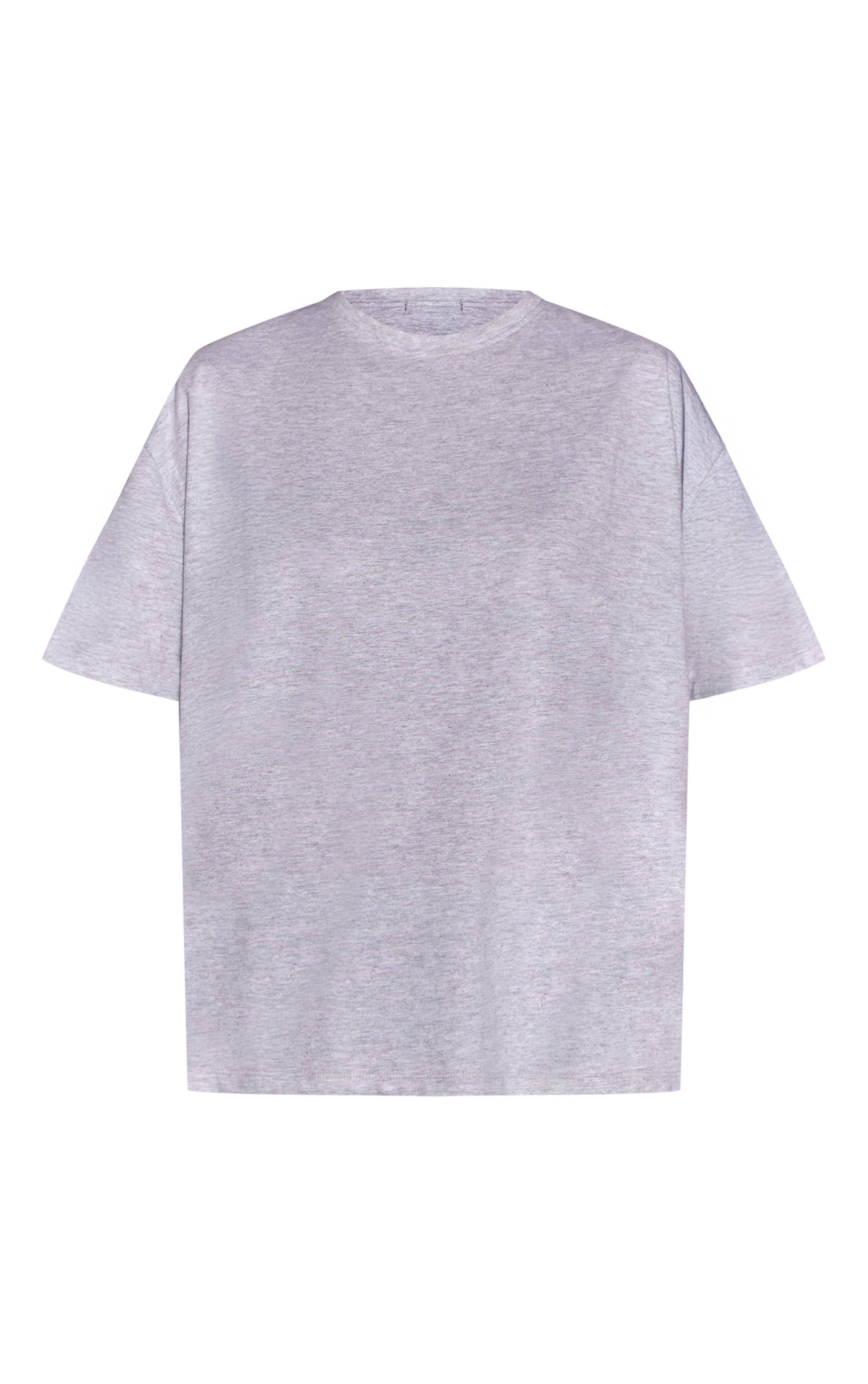 Gris Cendré Haut De Pyjama Ample À Manches Courtes