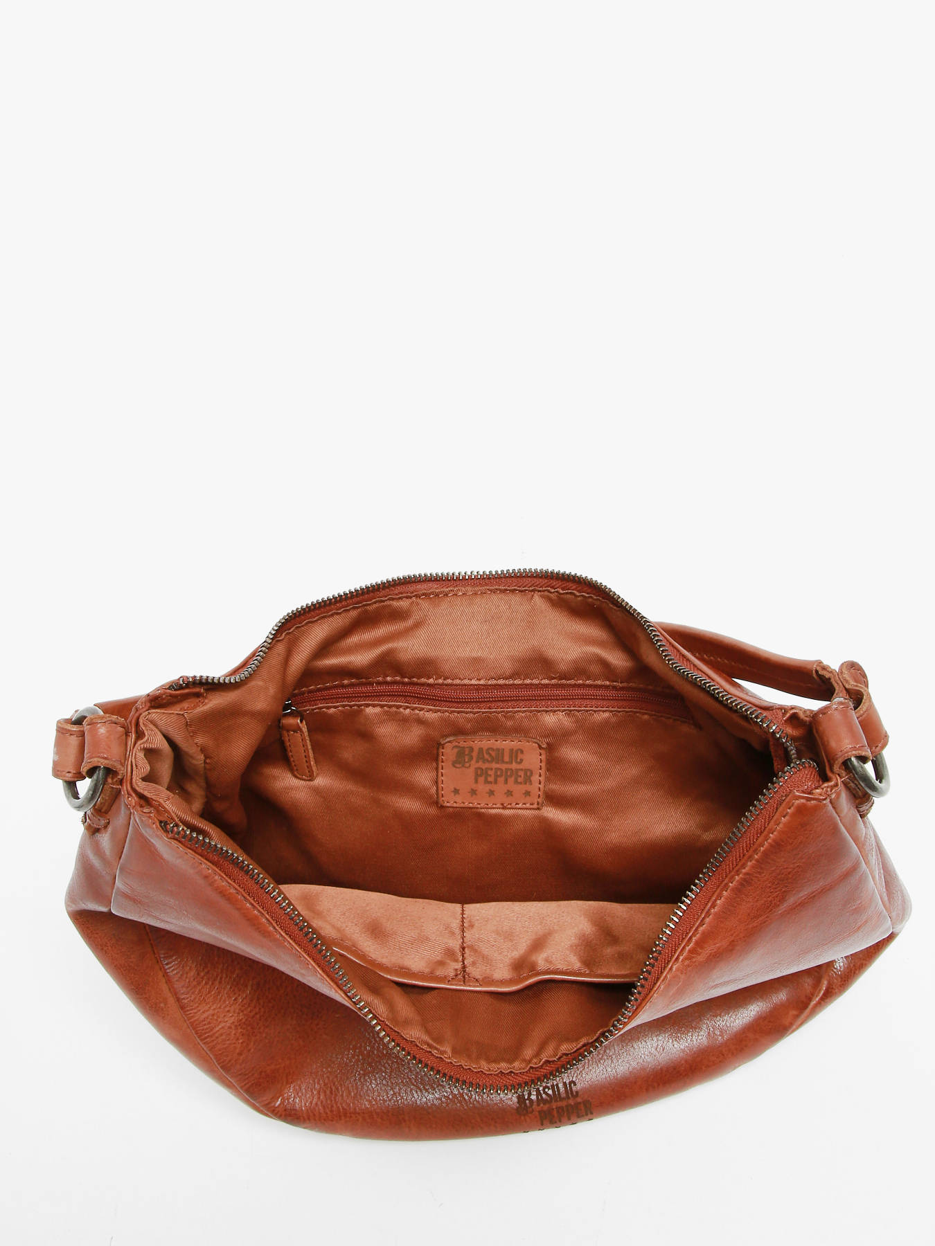 Sac port paule Toscane cuir BASILIC PEPPER