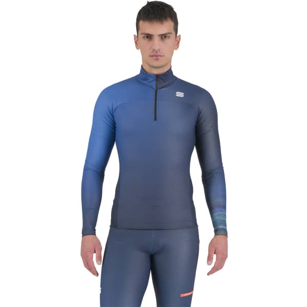 T-shirt ski de fond SPORTFUL APEX JERSEY GALAXY BLUE/BLUE DENIM