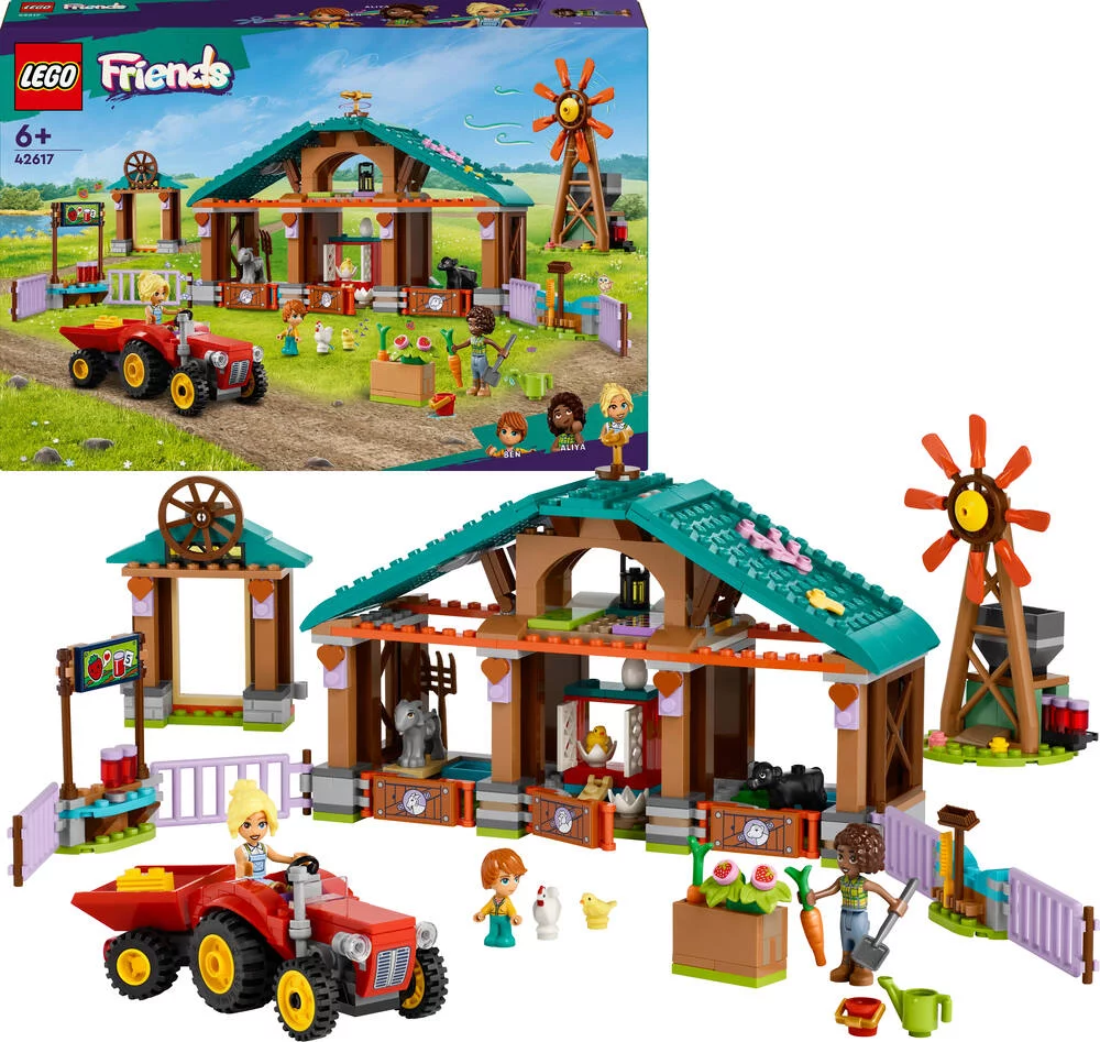 LEGO®FRIENDS 42617 - LE REFUGE DES ANIMAUX DE LA FERME