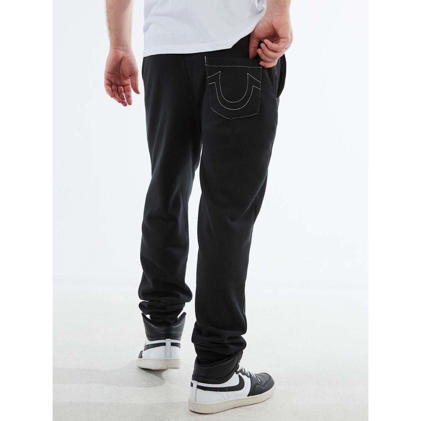 True Religion TR Classic Logo Jogging Bottoms Mens