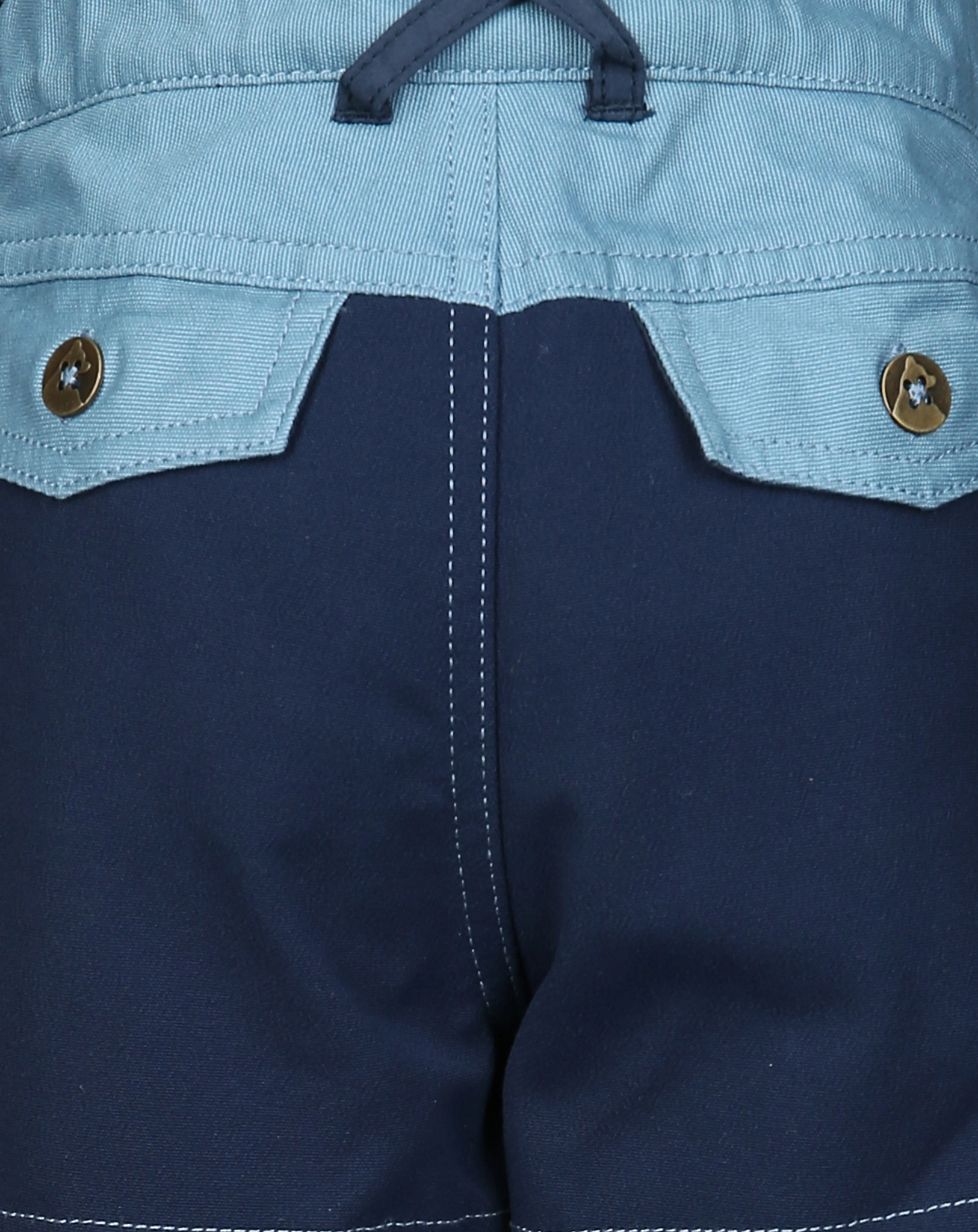 Canvas-Hose KALLE WINTER gefüttert  in dove/navy