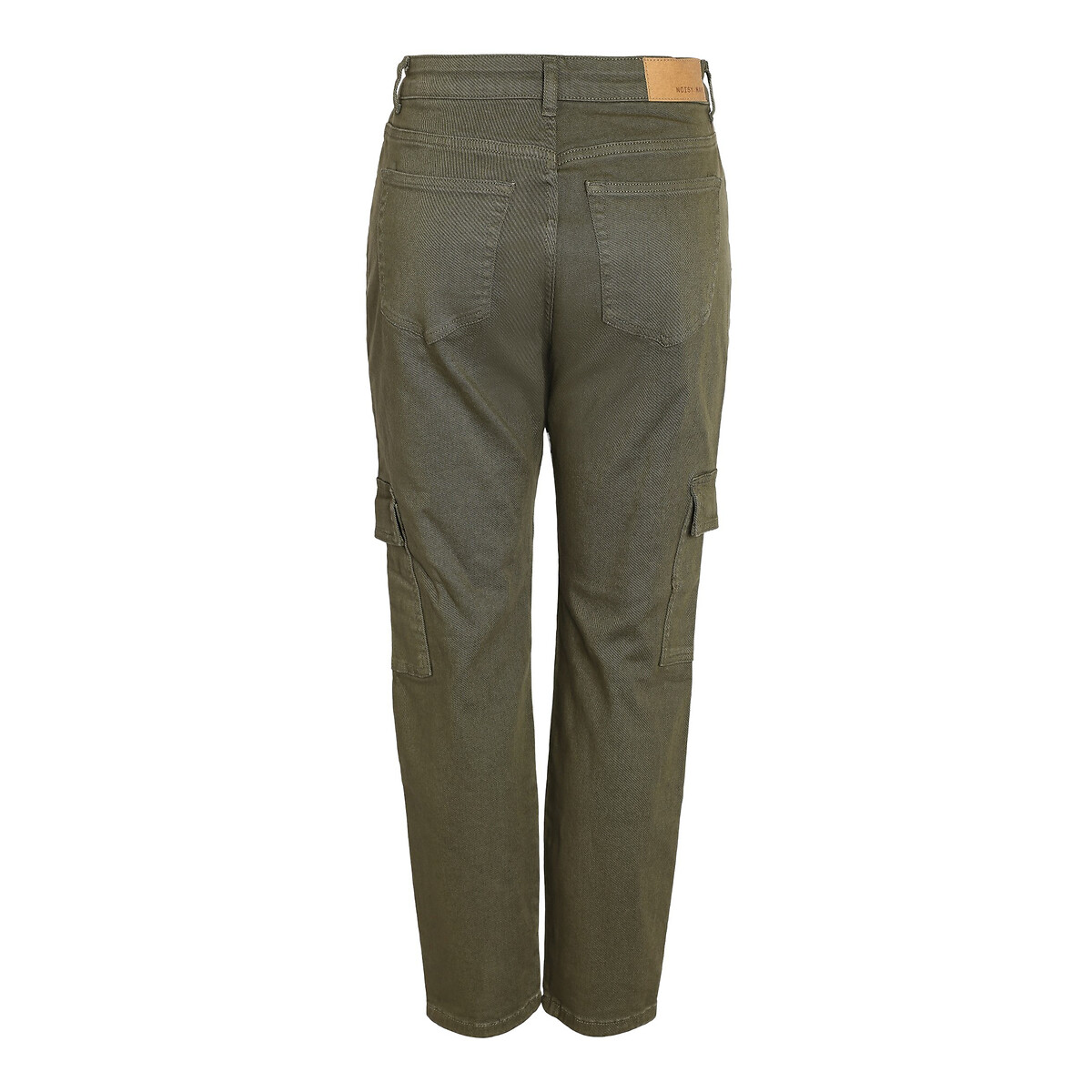 NOISY MAY<br>Calças cargo de cintura alta