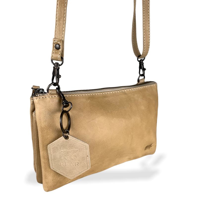 Bear Design Tas Clutch / Tas Uma Baltic Beige