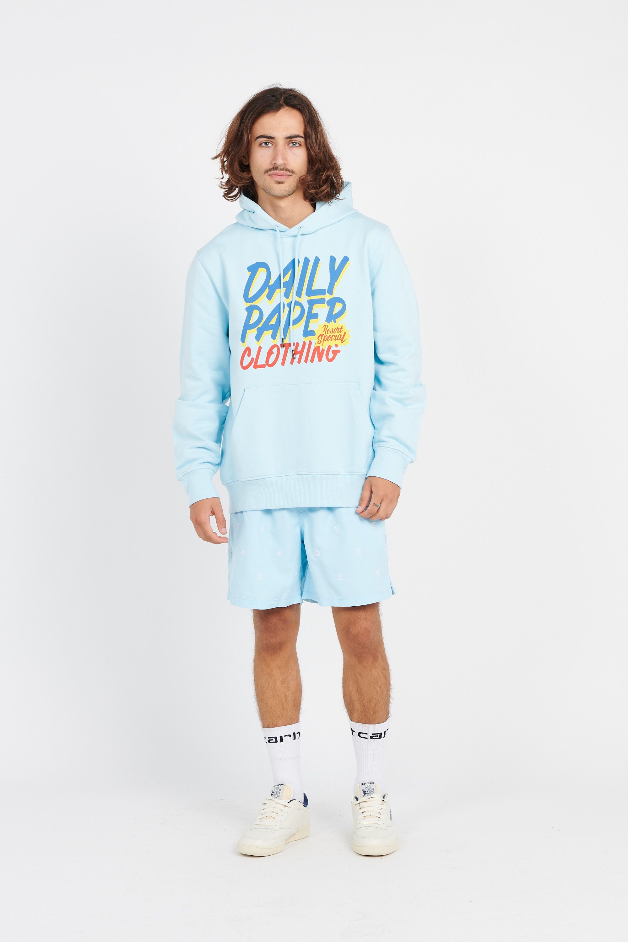 Daily Paper Short de bain Bleu