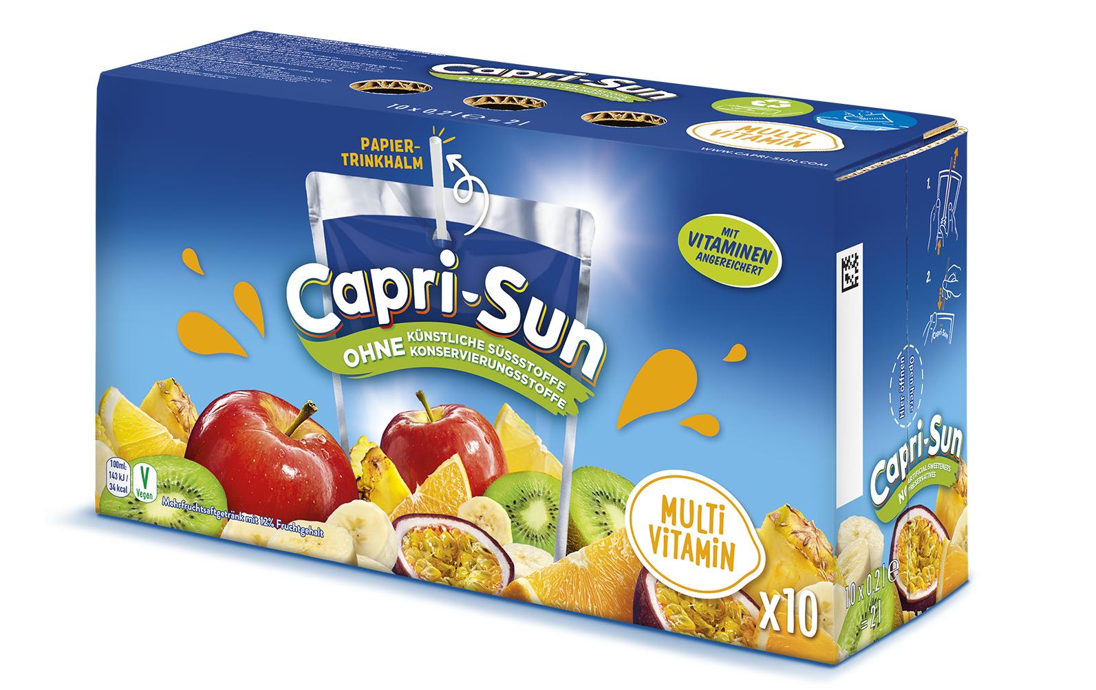Säfte Multivitamin 10 x 0.2 lFruchtsaft-Mix im praktischen Trink-Pack