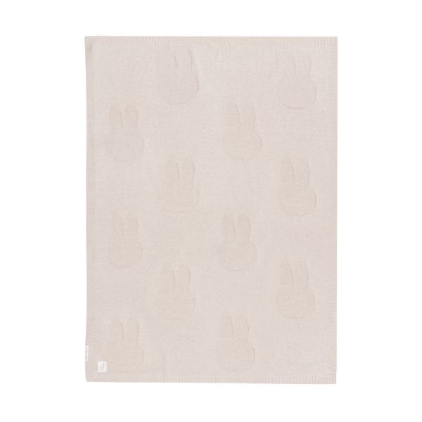 Jollein Miffy Wiegdeken - 75 x 100 - Nougat