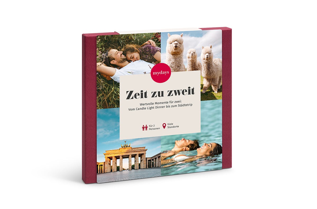 Verschenke unvergessliche Zeit zu zweit