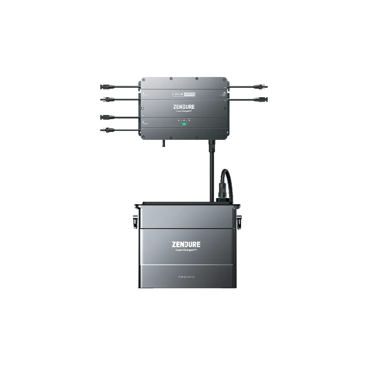 SUNITY Pack Sunity Go 880W + Batterie Zendure Solarflow 2000