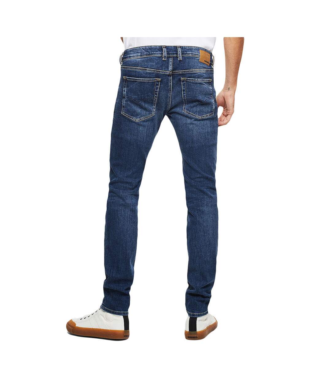 Jean Skinny-Slim Bleu Homme Diesel Sleenker