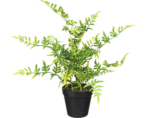 Kunst Japanse varenplant, hoogte: 40 cm, groen