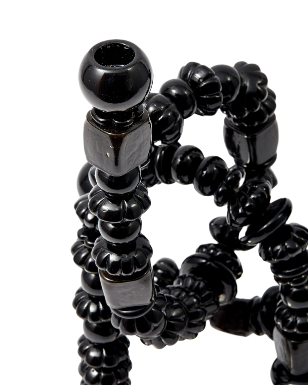 POLSPOTTEN Beads kralen kandelaar Black