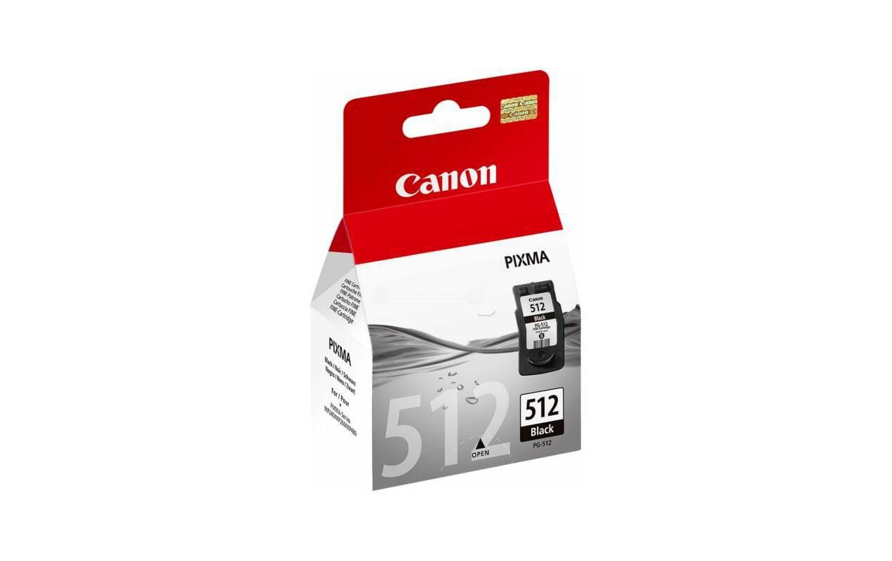 Tinte PG-512 / 2969B001 BlackPigmentierte Tinte für Canon-Drucker, schwarz