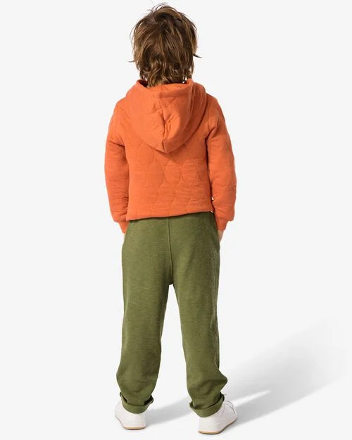 pantalon sweat enfant vert