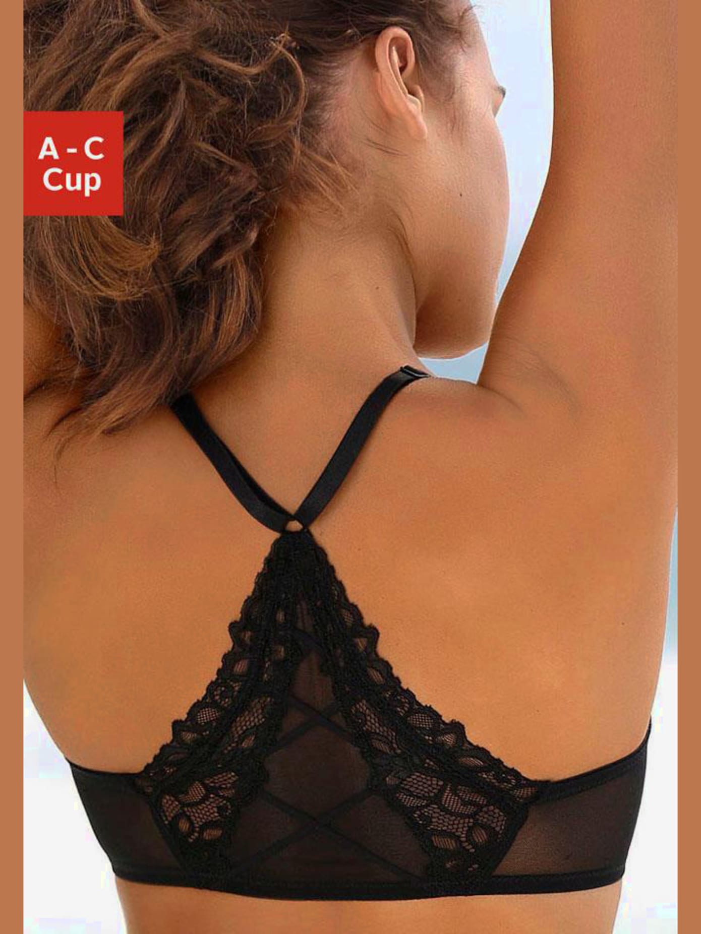 Soutien-gorge push-up fermeture devant
