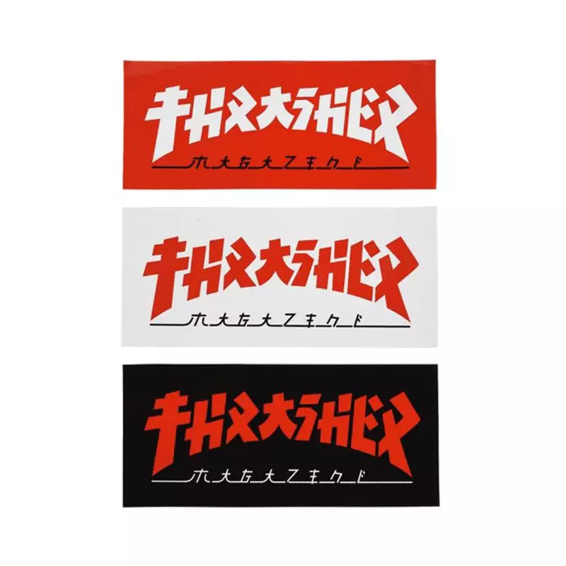 Stickers THRASHER (Pack De 25) Godzilla Rectangle
