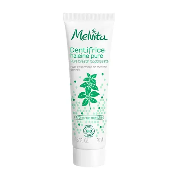 Pasta de dentes Melvita Essentials Pure Breath COSMEBIO 20ml