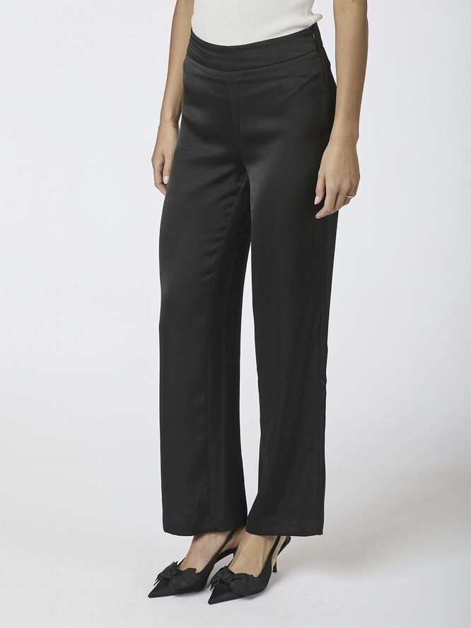 Neo Noir Debra Heavy Sateen Pants Black
