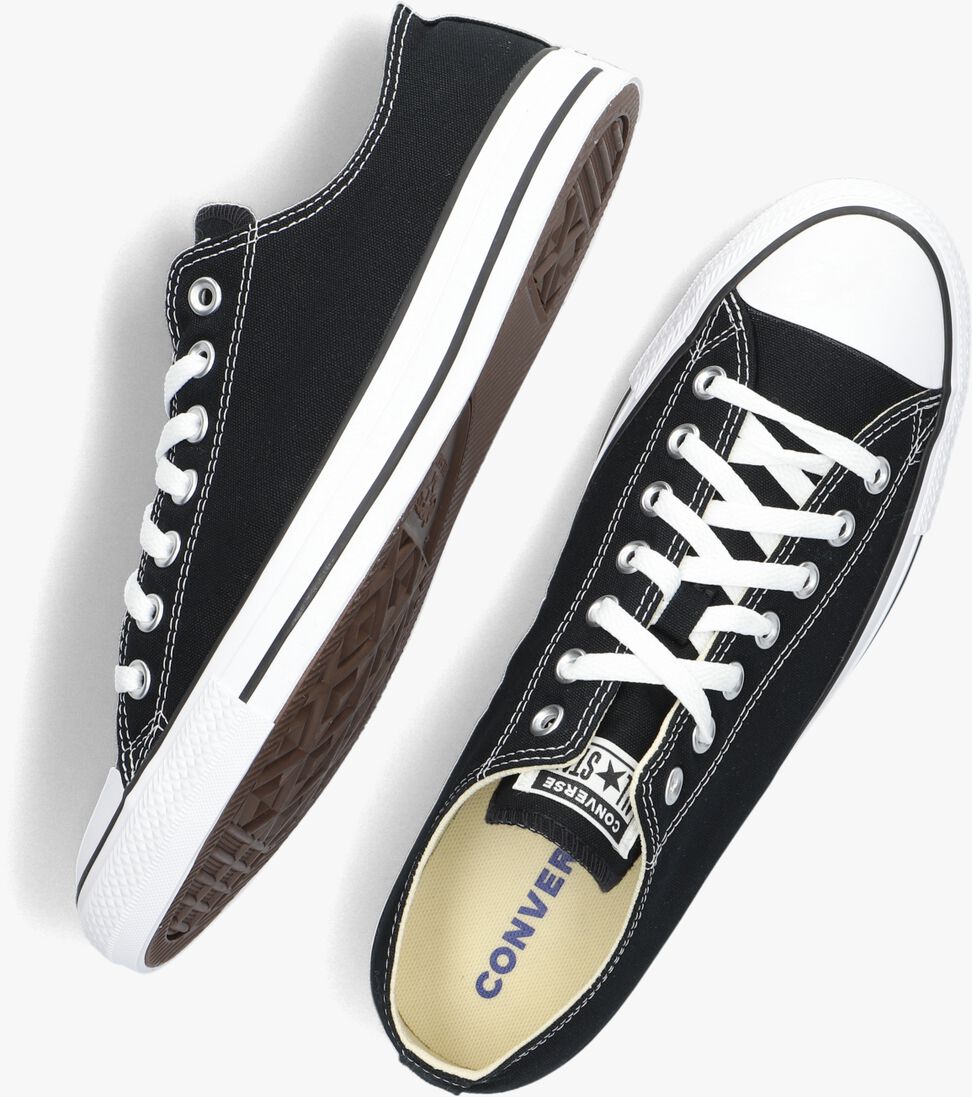 CONVERSE zwarte converse lage sneakers chuck taylor all star ox heren