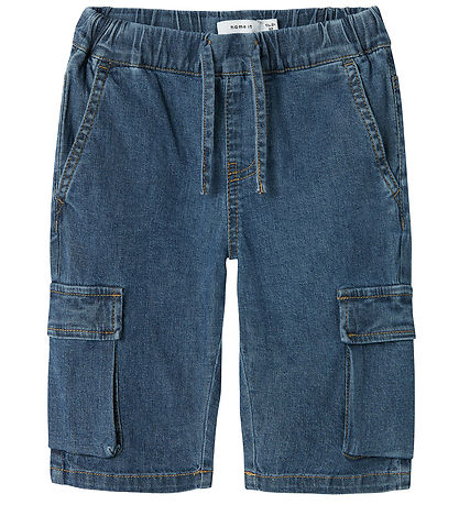 Name It Shorts - NmmBen - Dunkelblauer Denim