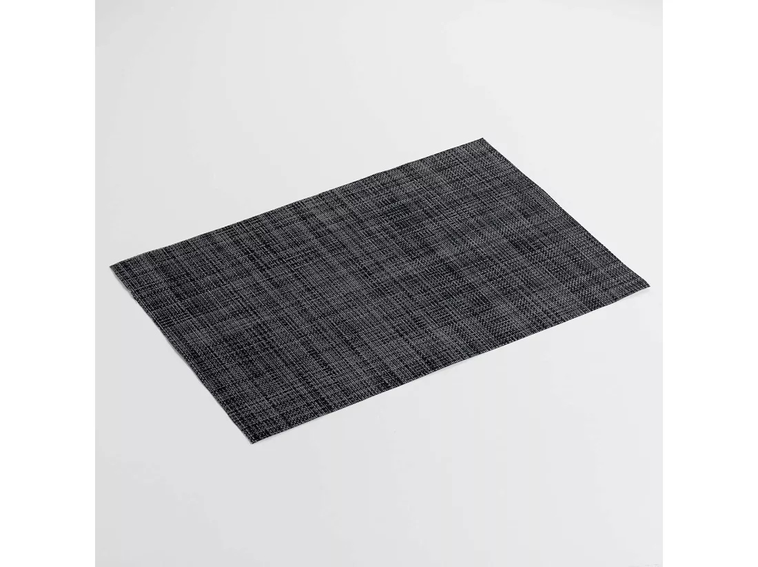 Set de table PVC Punto Noir 30 x 45 cm