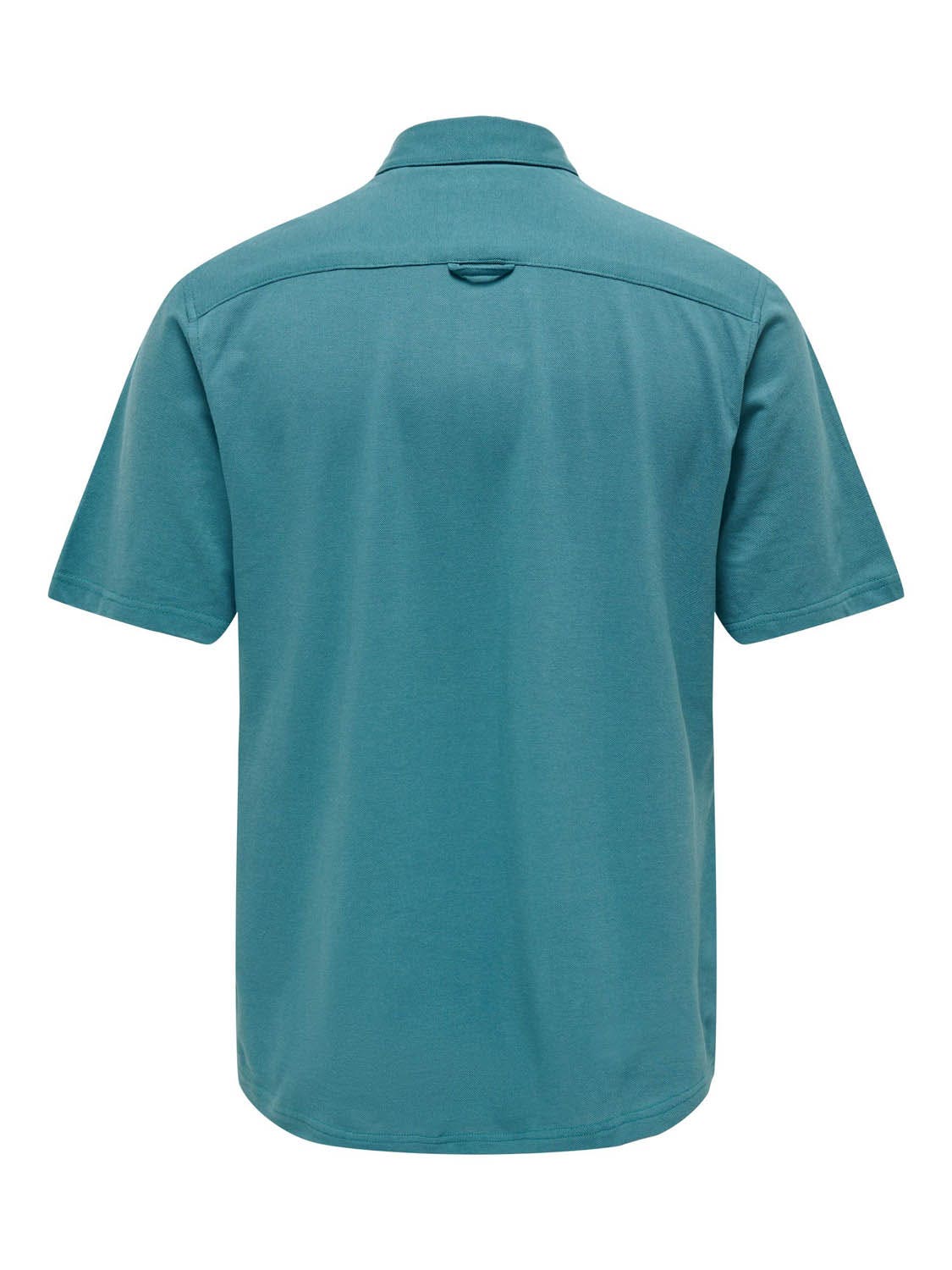 Only & Sons  Tarp Slim Pique Button Down Shirt