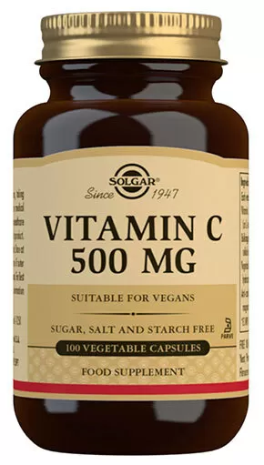 Solgar C-vitamin 500 mg - 100 kap