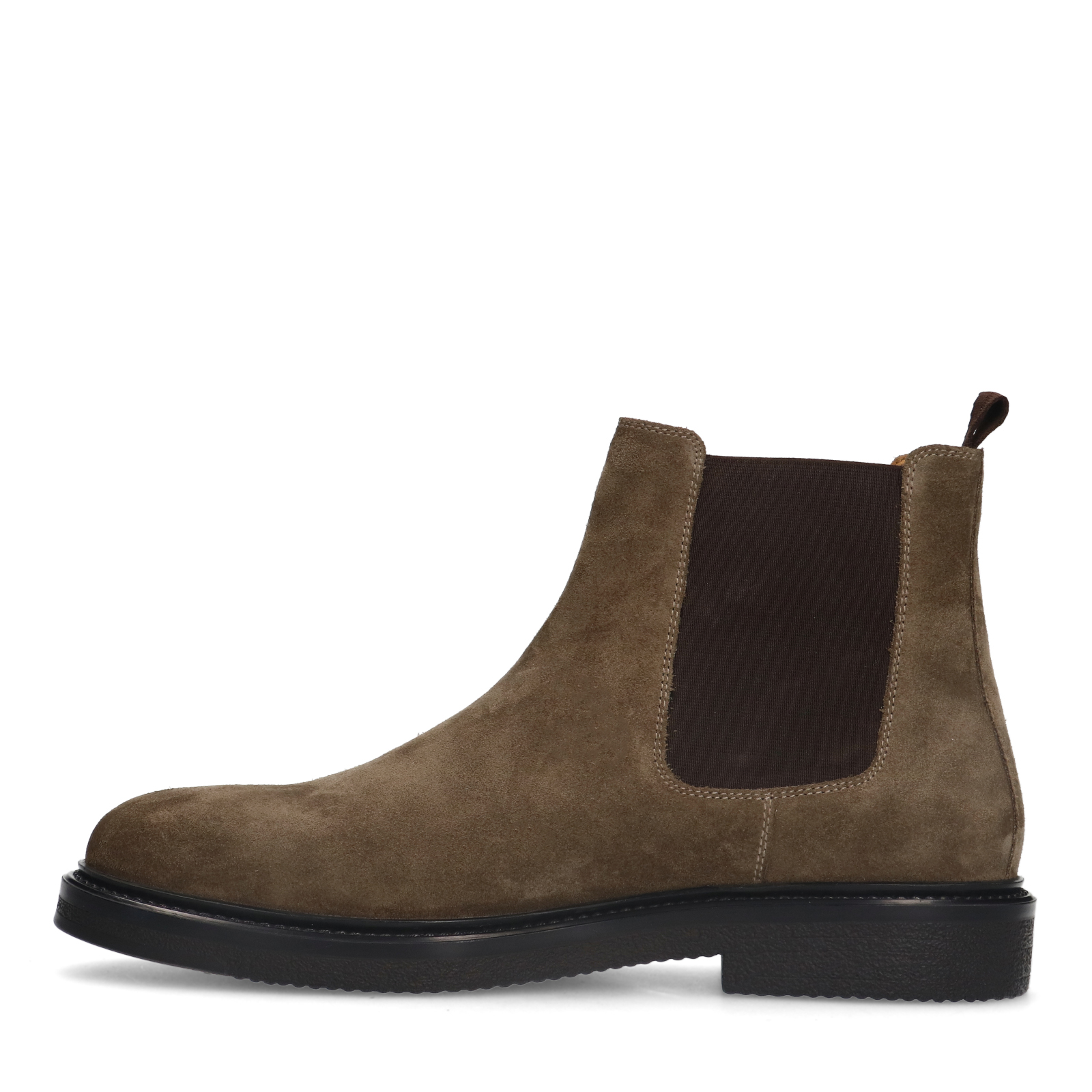 Taupe suède chelsea boots