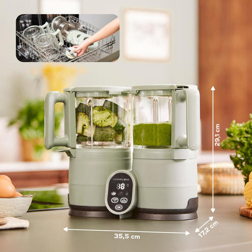 Robot Nutribaby Glass Celadon Green - BABYMOOV