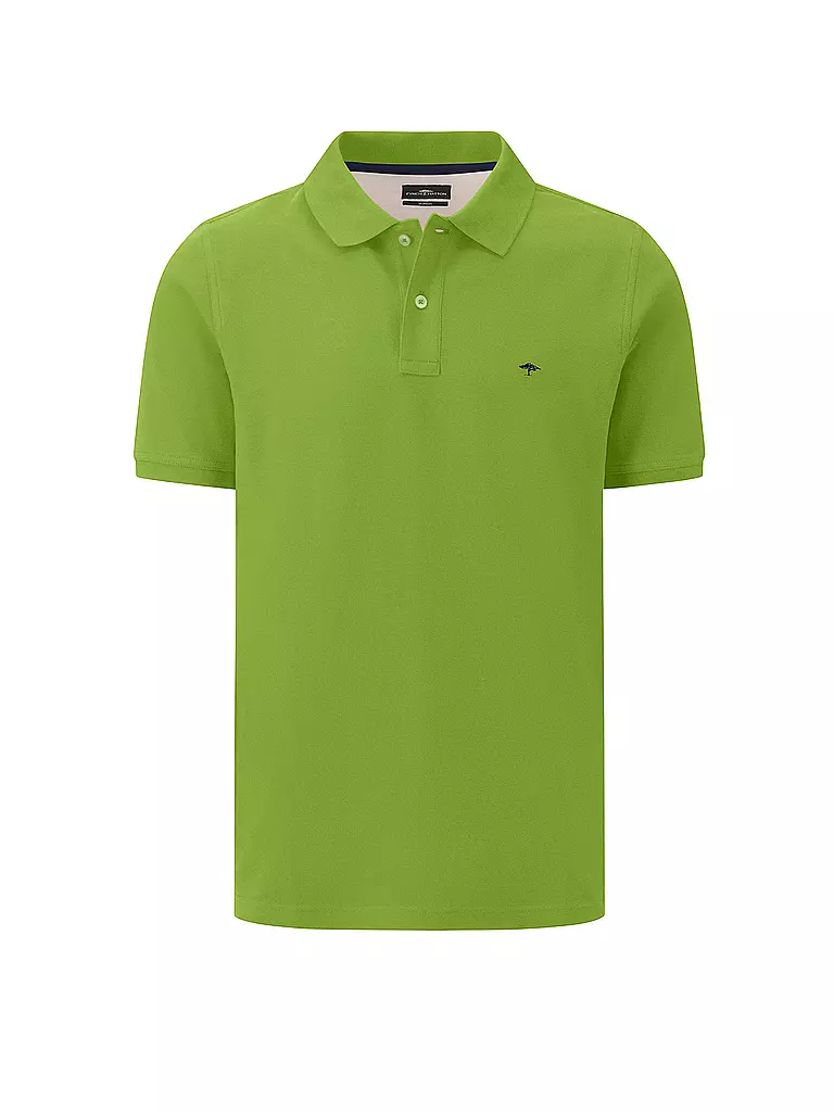 FYNCH HATTON Poloshirt Casual Fit grün