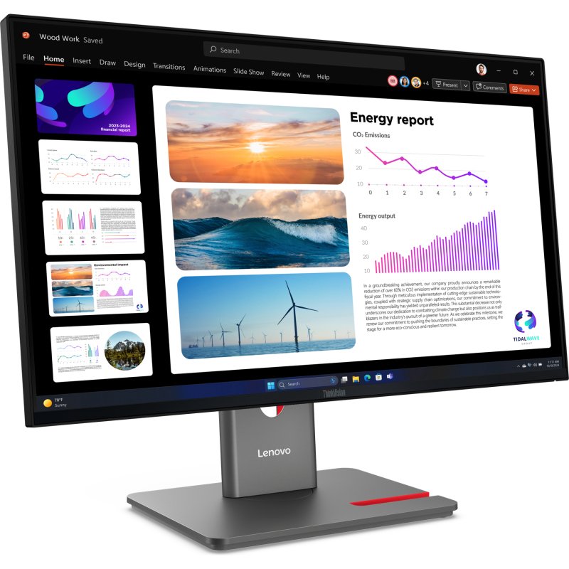 Lenovo ThinkVision P24Q-40 Moniteur