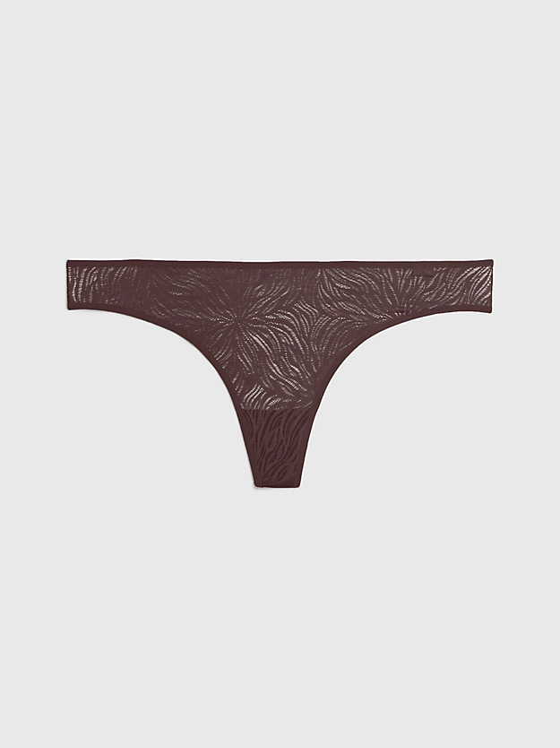 Tanga - Marquisette transparente
