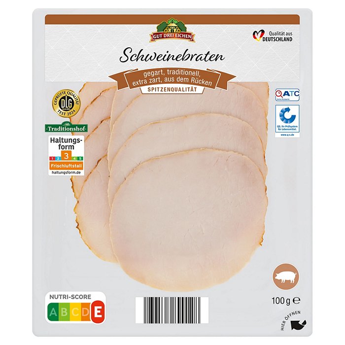 GUT DREI EICHEN Schweinebraten 100 g