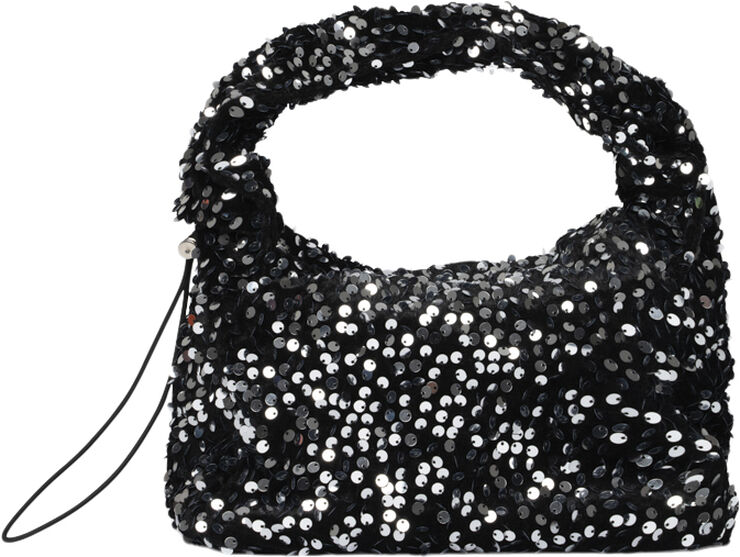 Sui Ava Anne Sequins Bag Silver