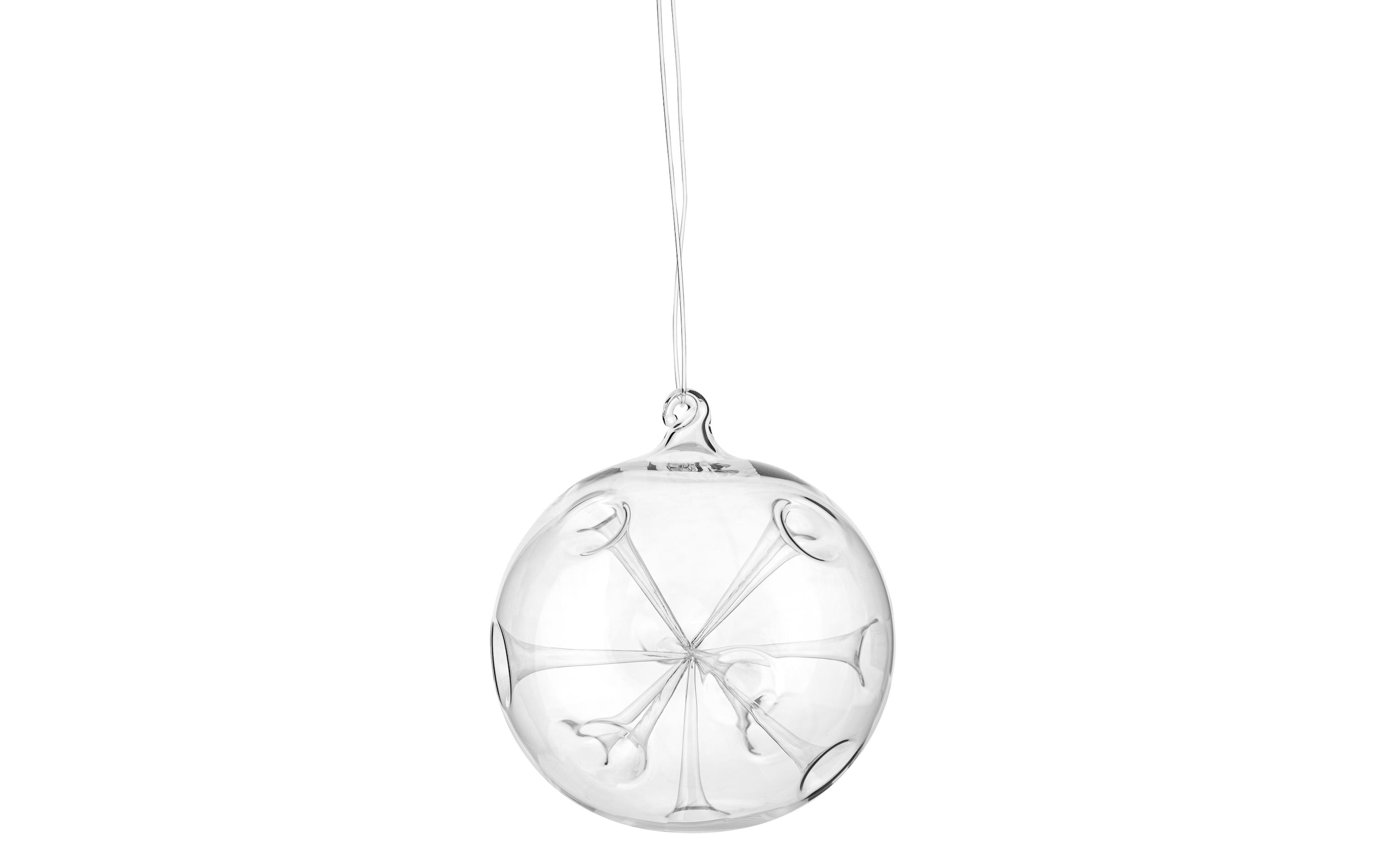 Glasi Hergiswil Weihnachtsbaumkugel »Einstich Ø 9 cm, aus Glas«