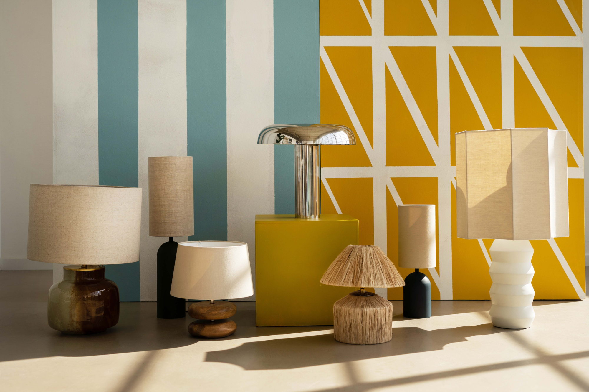 Lampvoet Diego hout